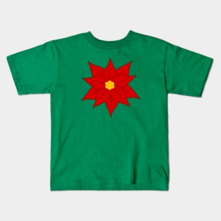 Poinsettia Kids T-Shirt